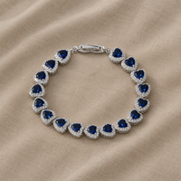 Silver Heart Bracelet