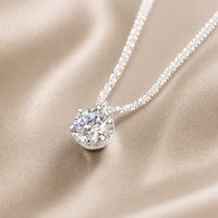 Eternity Necklace with White Gold and Zirconia