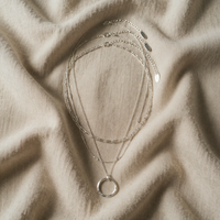 Triple Strand Open Necklace
