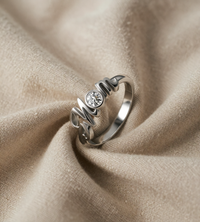 Gemstone Heart Ring
