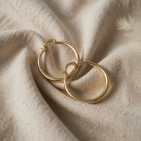 Radiant Store Gold Hoops