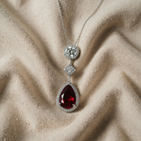 Ruby Gemstone Necklace