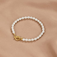 Cara Pearl Chain Bracelet