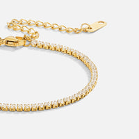 Gold Cordelia Tennis Bracelet