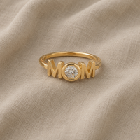 Gemstone Heart Ring